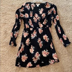 Floral tunic top